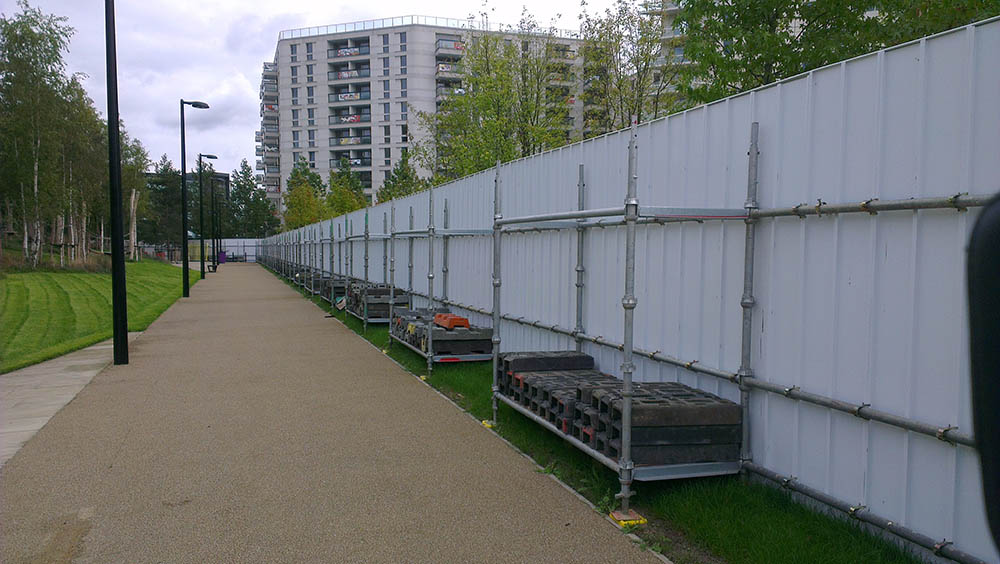 Temporary Hoarding (Site Fencing)